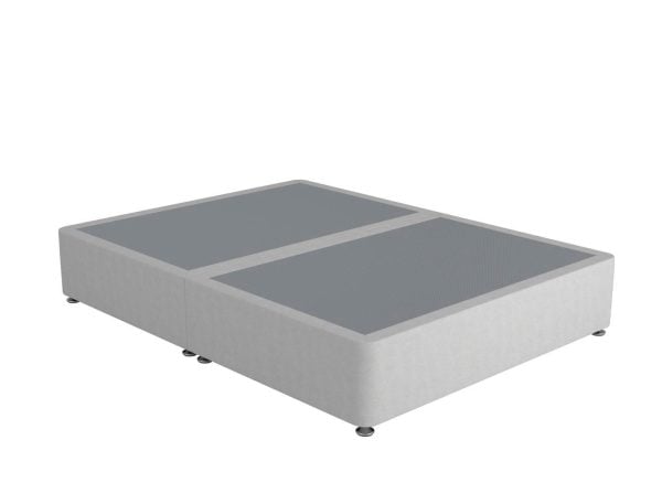 Sleepeezee Contemporary Divan Bed Base  30 Single  Silver | Bed Sava