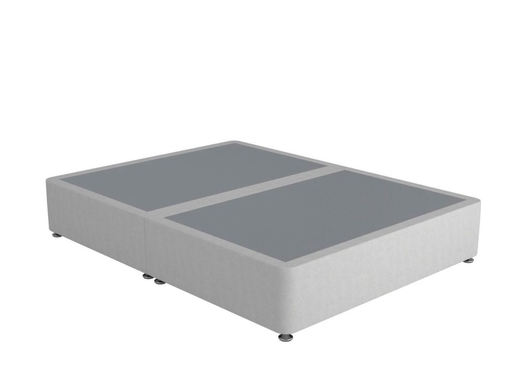 Sleepeezee Contemporary Divan Bed Base - 6'0 Super King - Silver