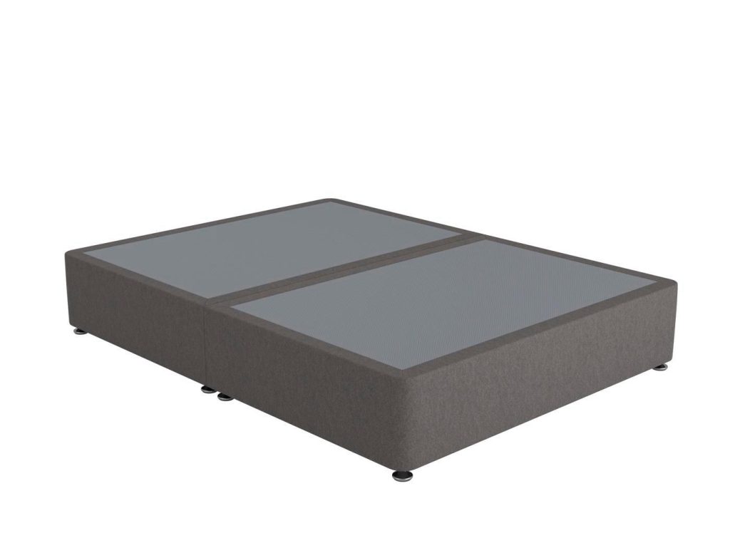 Sleepeezee Contemporary Divan Bed Base  40 Small Double  Grey | Bed Sava