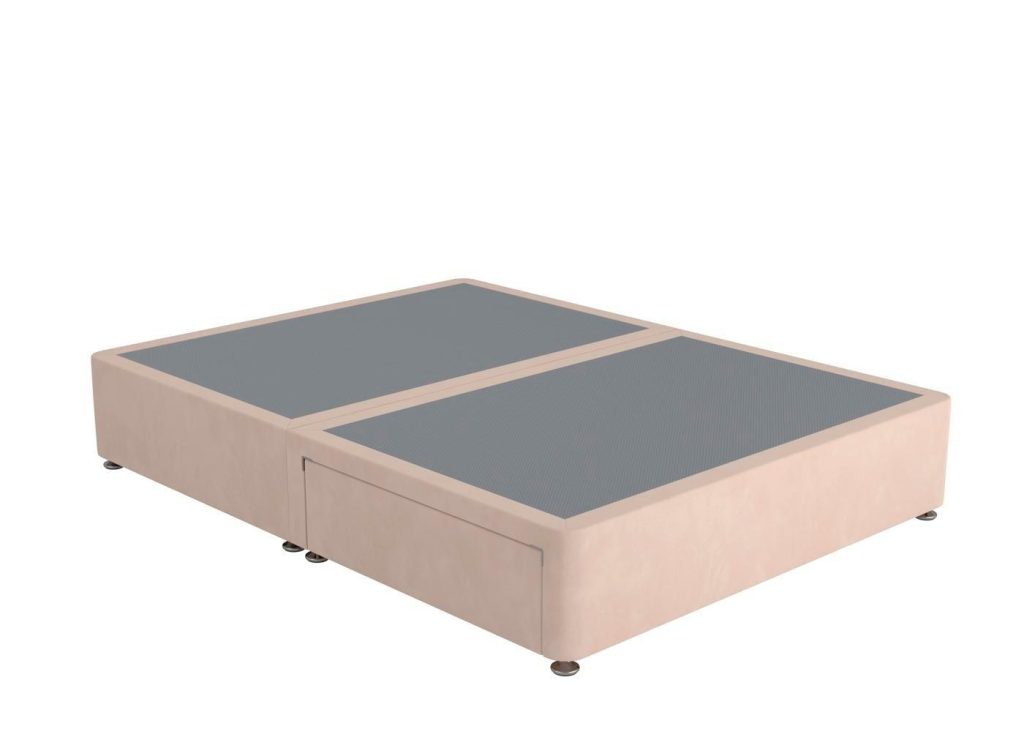 Sleepeezee Contemporary Divan Bed Base - 4'6 Double - Pink