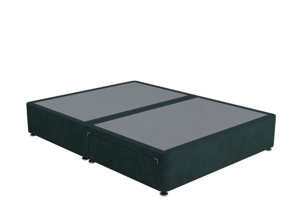 Sleepeezee Contemporary Divan Bed Base - 4'0 Small Double - Green