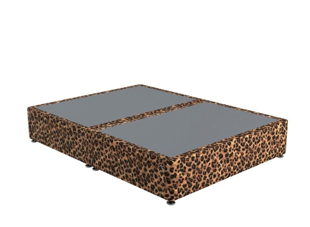 Sleepeezee Contemporary Divan Bed Base - 4'6 Double - Orange