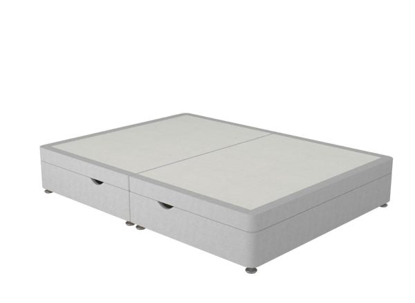 Sleepeezee Contemporary Ottoman Divan Bed Base  50 King  Silver | Bed Sava