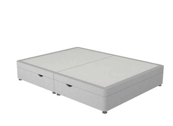 Sleepeezee Contemporary Ottoman Divan Bed Base  60 Super King  Silver | Bed Sava