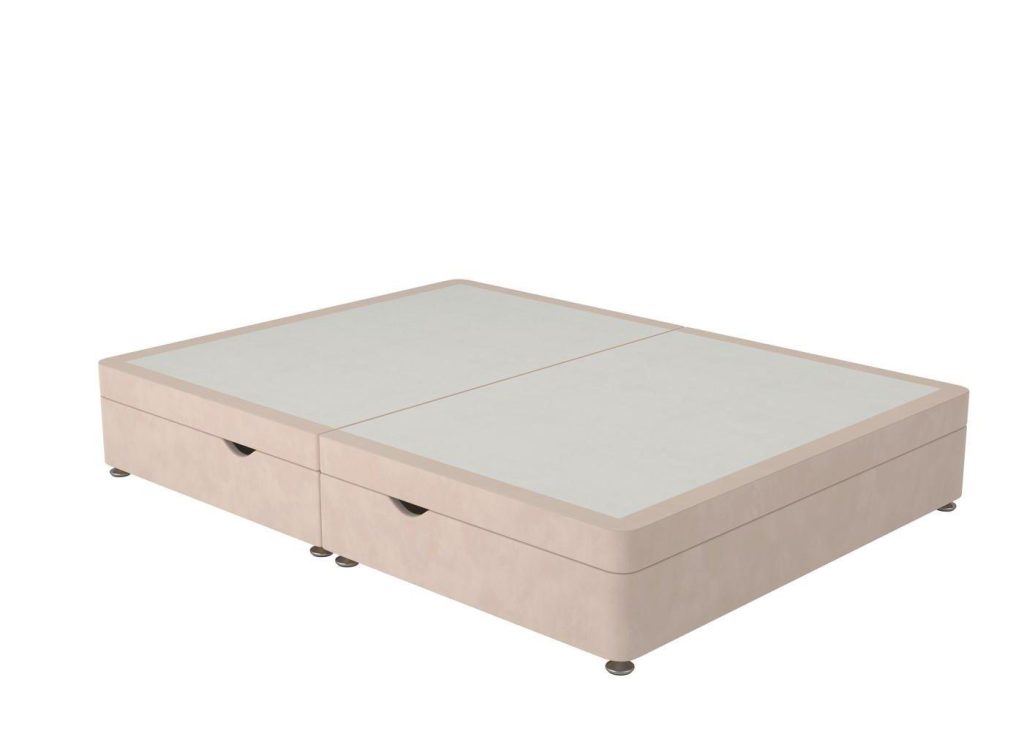 Sleepeezee Contemporary Ottoman Divan Bed Base  60 Super King  Pink | Bed Sava