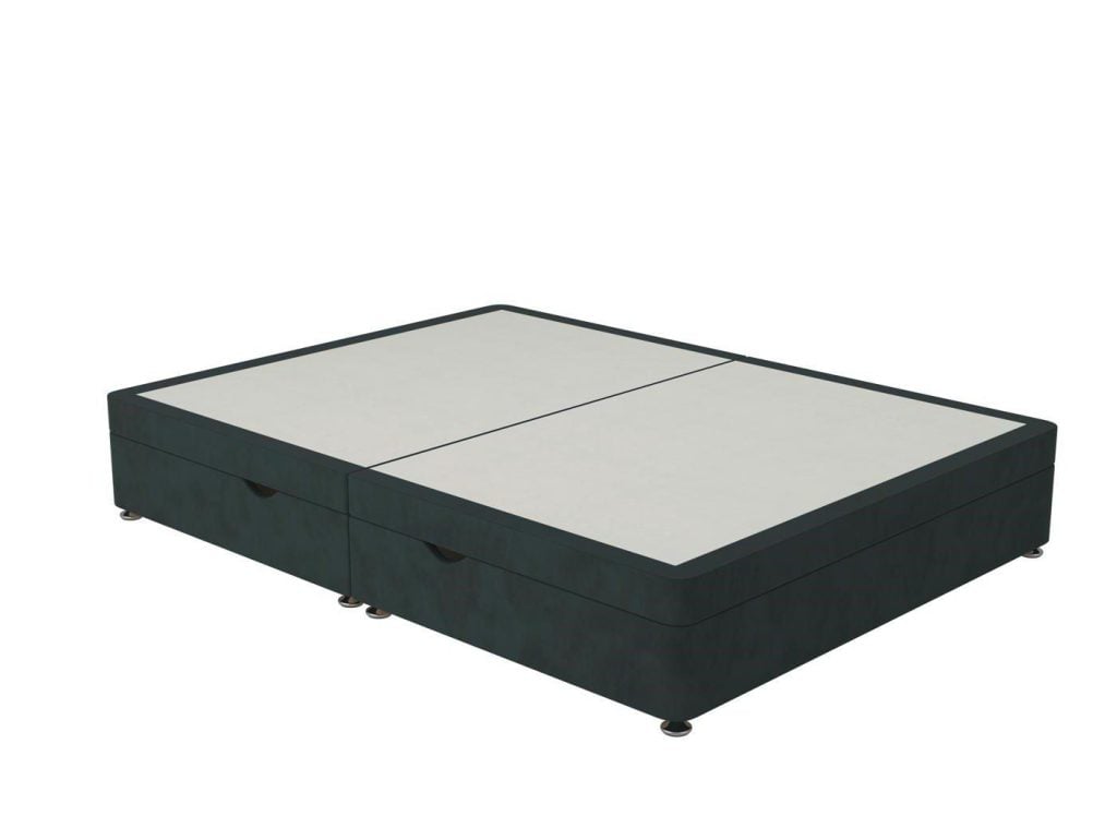 Sleepeezee Contemporary Ottoman Divan Bed Base  40 Small Double  Green | Bed Sava