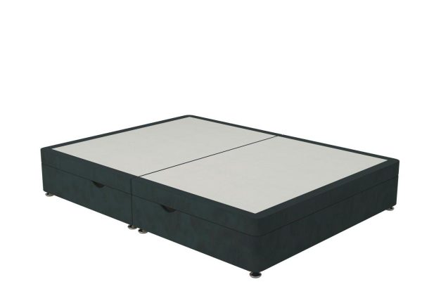 Sleepeezee Contemporary Ottoman Divan Bed Base  46 Double  Green | Bed Sava