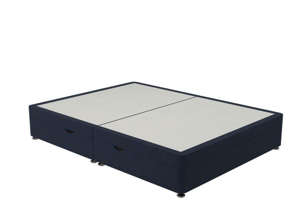 Sleepeezee Contemporary Ottoman Divan Bed Base  40 Small Double  Blue | Bed Sava