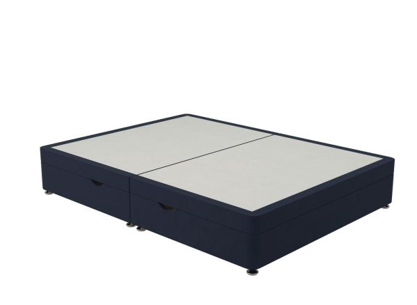 Sleepeezee Contemporary Ottoman Divan Bed Base  60 Super King  Blue | Bed Sava