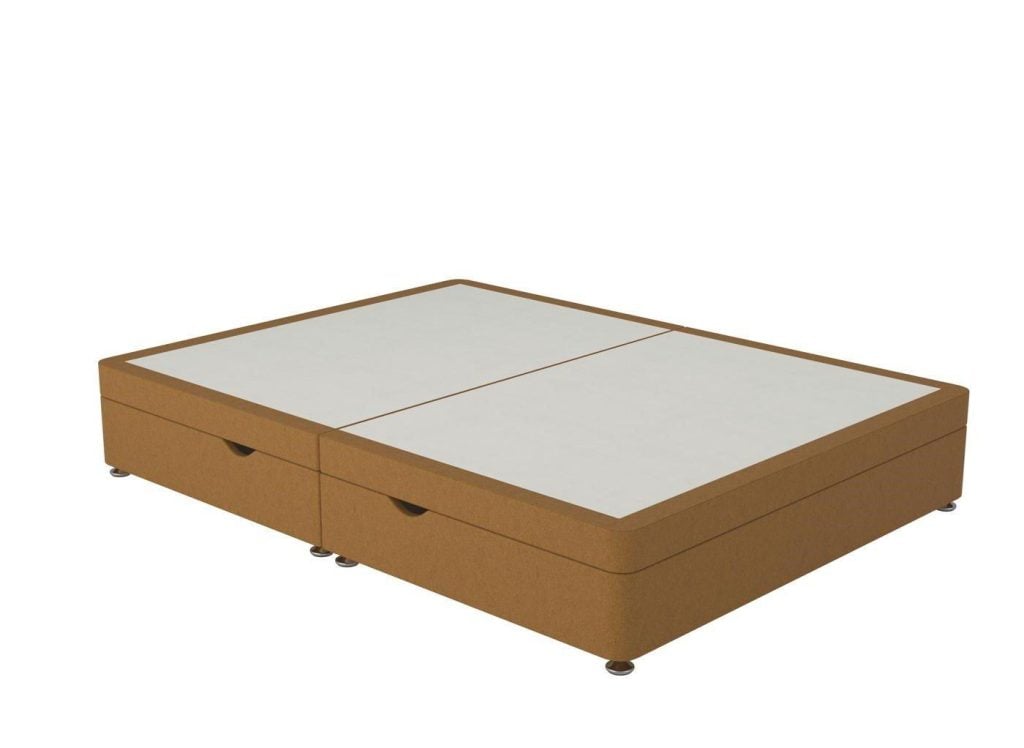 Sleepeezee Contemporary Ottoman Divan Bed Base  40 Small Double  Orange | Bed Sava
