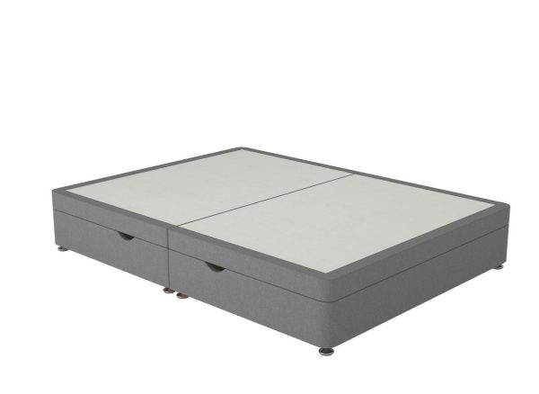 Sleepeezee Contemporary Ottoman Divan Bed Base  30 Single  Grey | Bed Sava