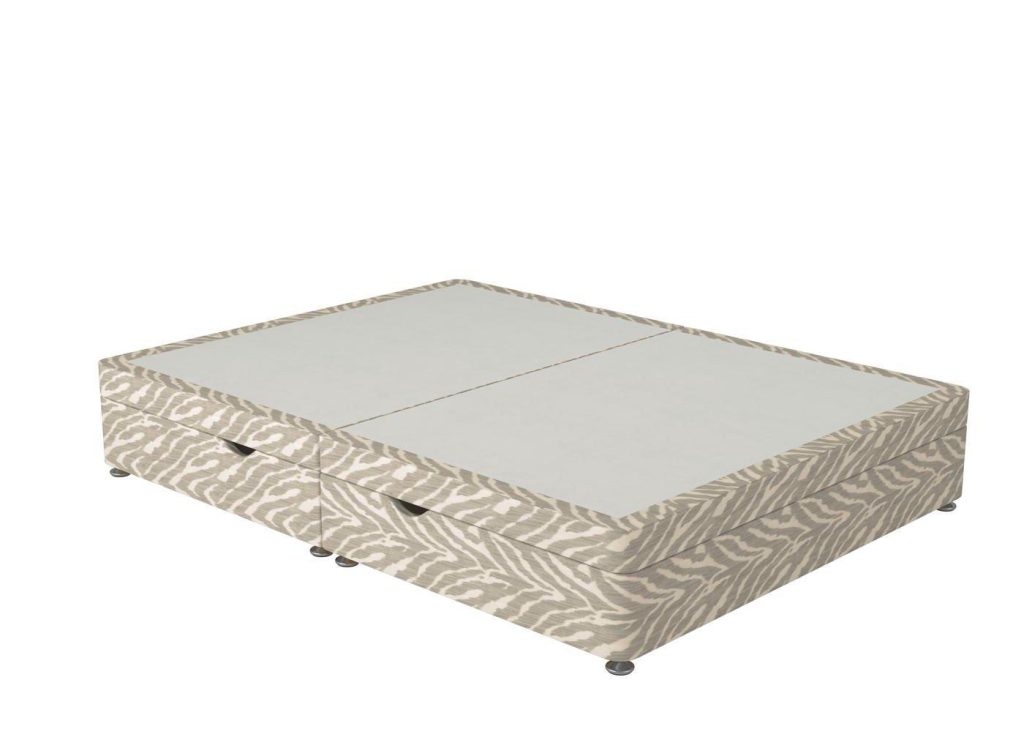 Sleepeezee Contemporary Ottoman Divan Bed Base  40 Small Double  Grey | Bed Sava
