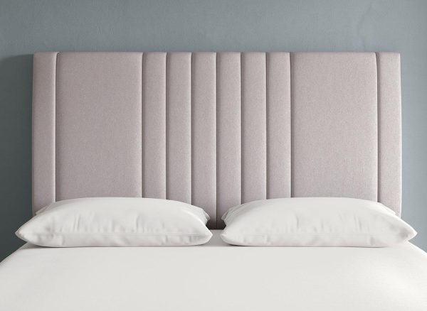 TheraPur Hawthorn Headboard  50 King  Silver | Bed Sava