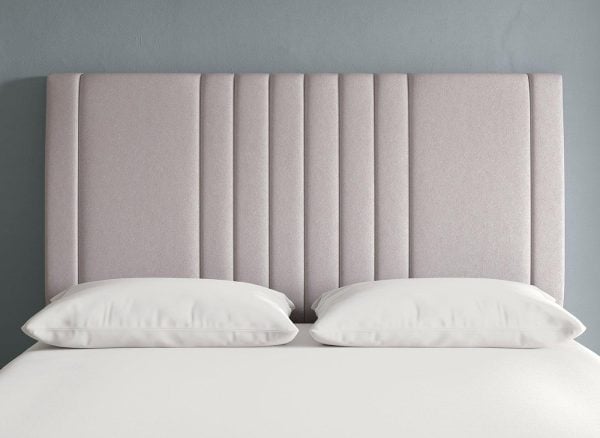 TheraPur Hawthorn Headboard  30 Single  Silver | Bed Sava