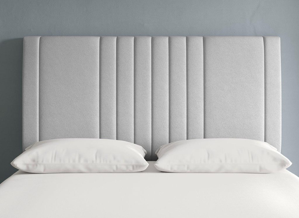TheraPur Hawthorn Headboard  60 Super King  Silver | Bed Sava