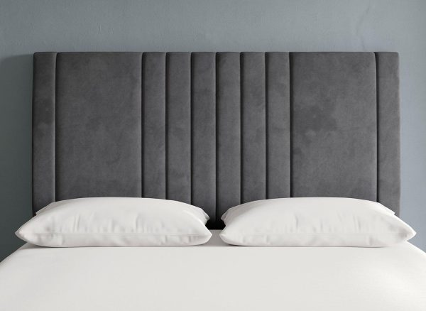 TheraPur Hawthorn Headboard  50 King  Grey | Bed Sava