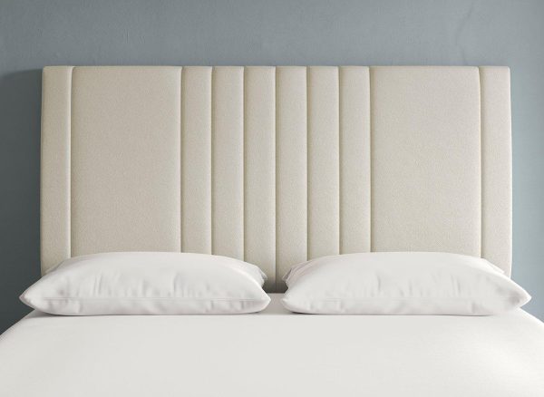 TheraPur Hawthorn Headboard  40 Small Double  Cream | Bed Sava