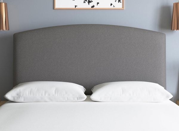 TheraPur® Laurel Headboard  46 Double  Grey | Bed Sava