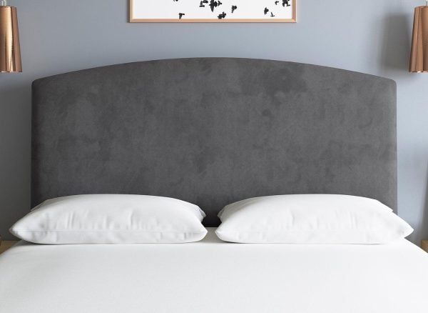 TheraPur® Laurel Headboard  40 Small Double  Grey | Bed Sava