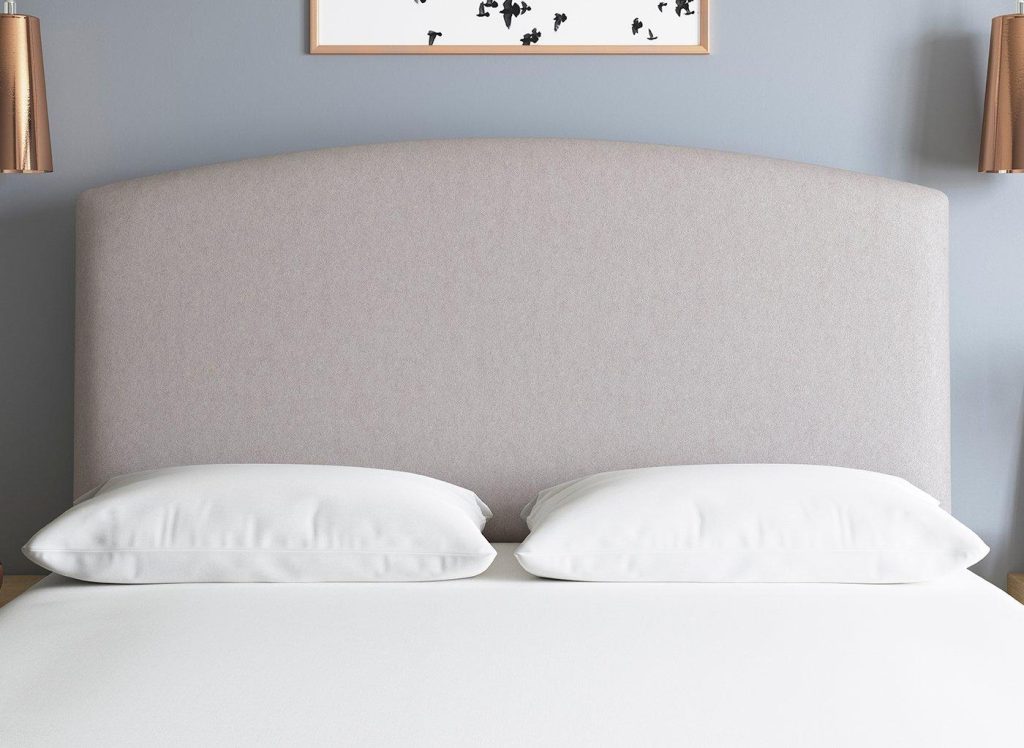 TheraPur® Laurel Headboard  30 Single  Silver | Bed Sava
