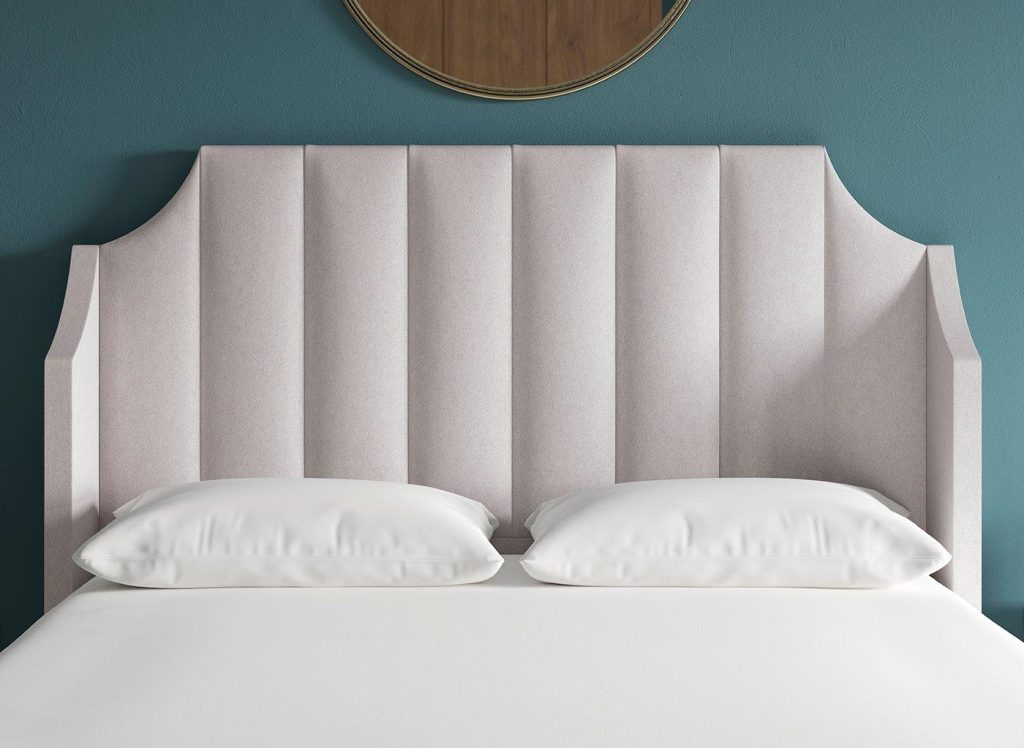 TheraPur Holly Headboard  60 Super King  Silver | Bed Sava