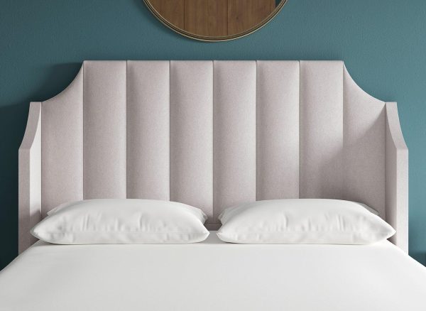 TheraPur Holly Headboard  60 Super King  Silver | Bed Sava