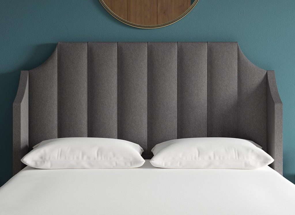 TheraPur Holly Headboard  50 King  Grey | Bed Sava