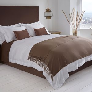 Cleo Ottoman Bed  Cocoa Double | Bed Sava
