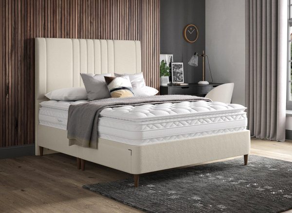 TheraPur® Shallow Divan Base  30 Single  Cream | Bed Sava