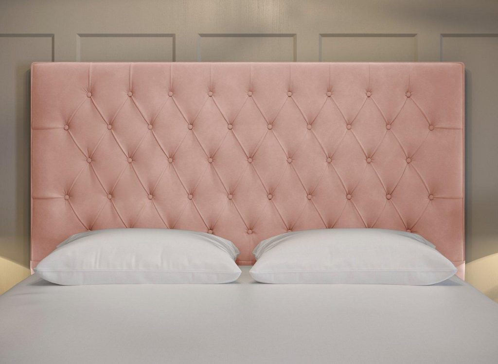 Dream Team Felixstowe Headboard  60 Super King  Pink | Bed Sava