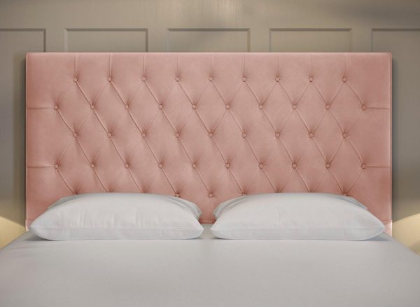 Dream Team Felixstowe Headboard  46 Double  Pink | Bed Sava