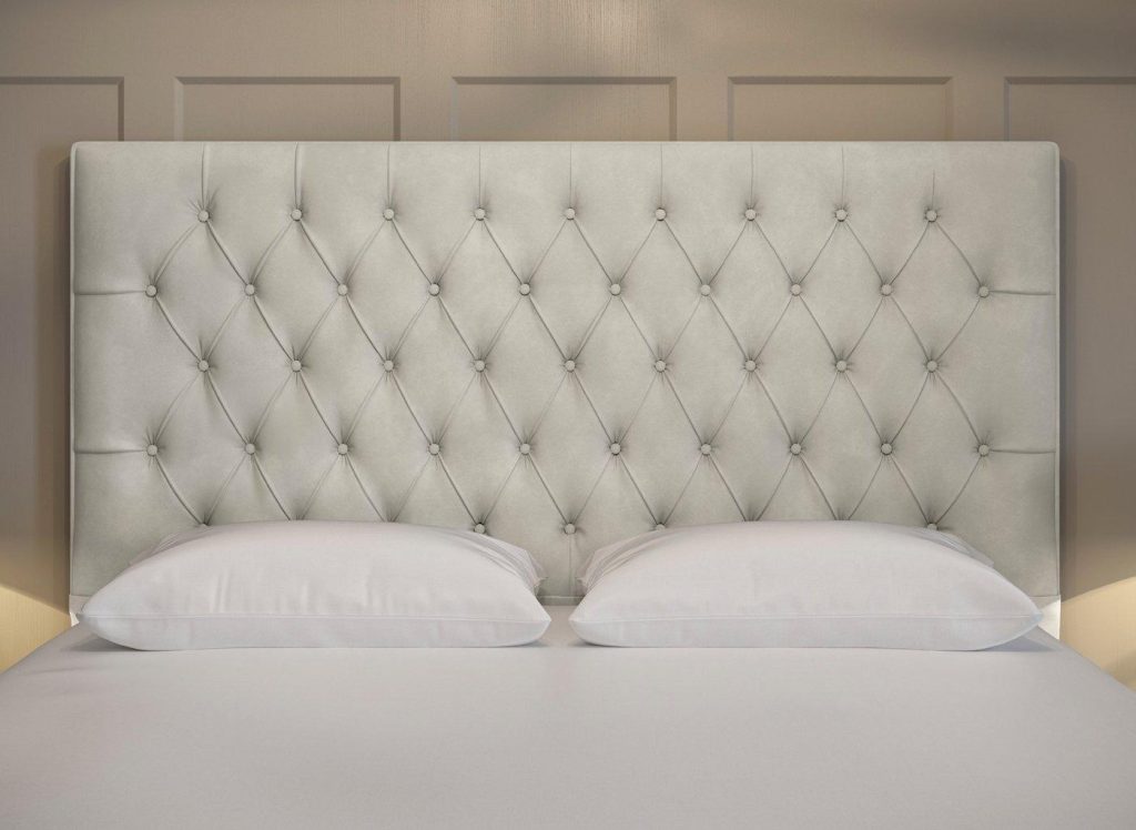 Dream Team Felixstowe Headboard  50 King  Grey | Bed Sava