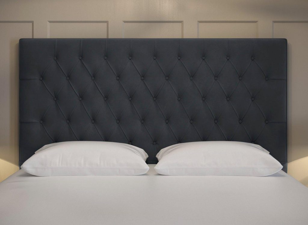 Dream Team Felixstowe Headboard  30 Single  Grey | Bed Sava