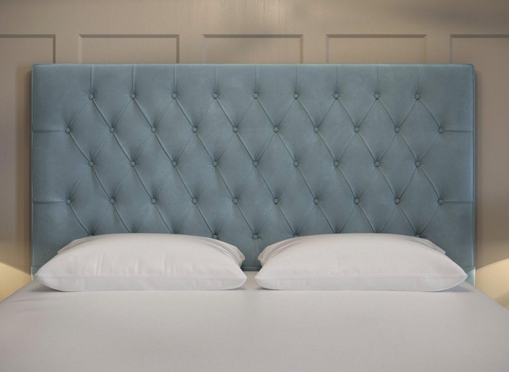 Dream Team Felixstowe Headboard  60 Super King  Blue | Bed Sava