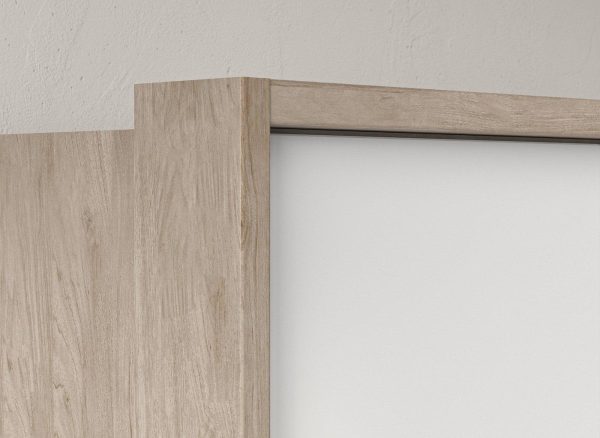 Kirkpatrick Wardrobe Surround  3 Door  Brown | Bed Sava