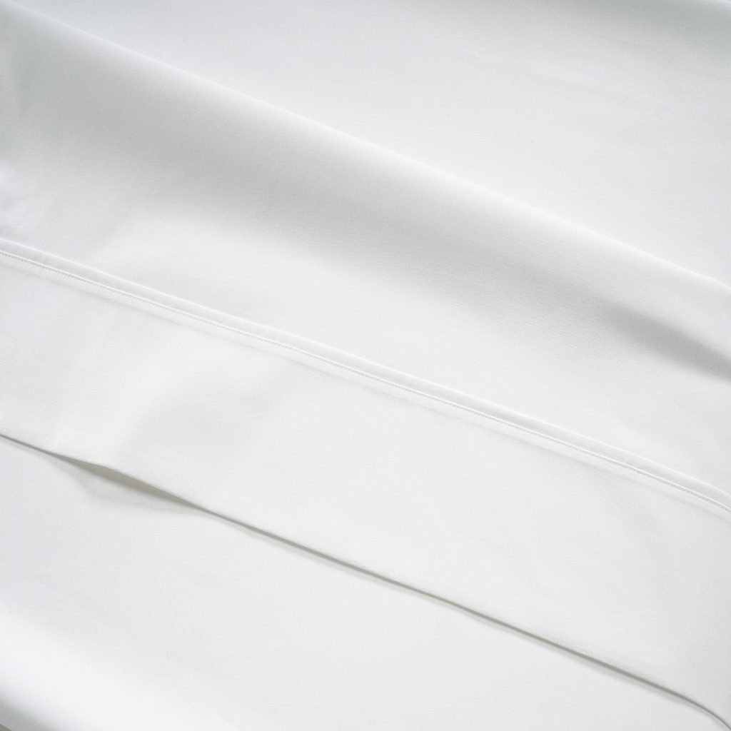 Peaceful Empress Percale Flat Sheet - White, Single / White