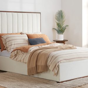 Novo Annabelle Fabric Bed Frame King Size | Bed Sava