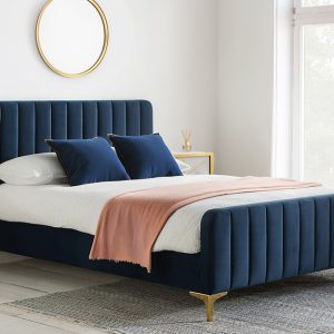 Novo Madison Fabric Bed Frame King Size | Bed Sava