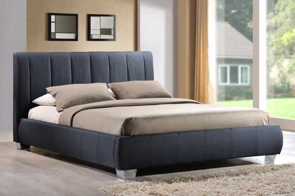Time Living Braunston Grey Bed Frame Double | Bed Sava