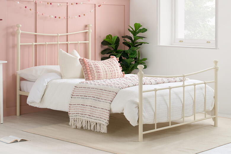 Birlea Emily Cream Bed, Small Double