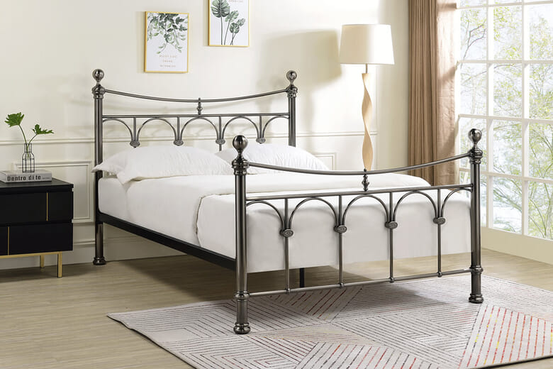 Sofia Metal Bed, King Size