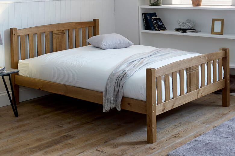 Moscow Wooden Bed, Single