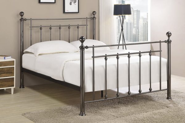Bucharest Metal Bed King Size | Bed Sava