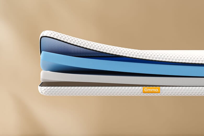 Emma Flip Memory Foam Mattress Topper, Super King