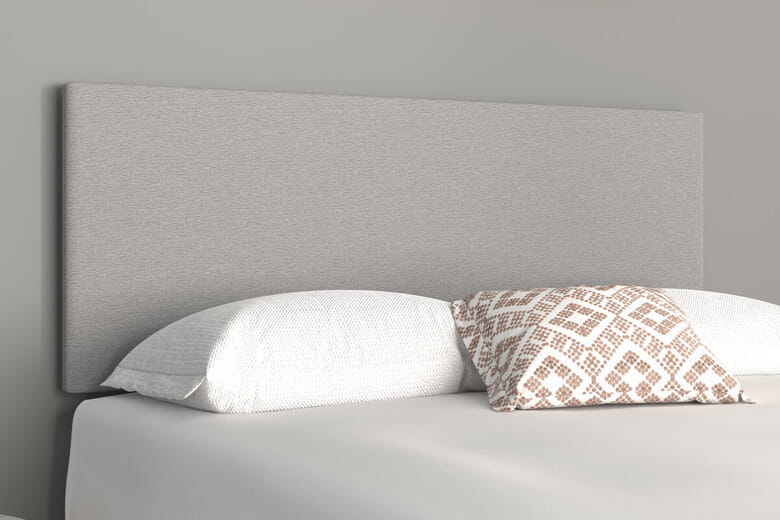 Essential Headboard, Woven Grey, Small Single