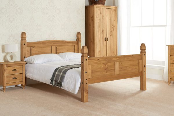 Birlea Corona High End Pine Bed King Size | Bed Sava