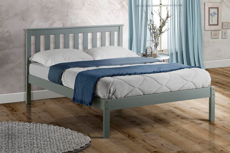 Birlea Denver Grey Bed, Double