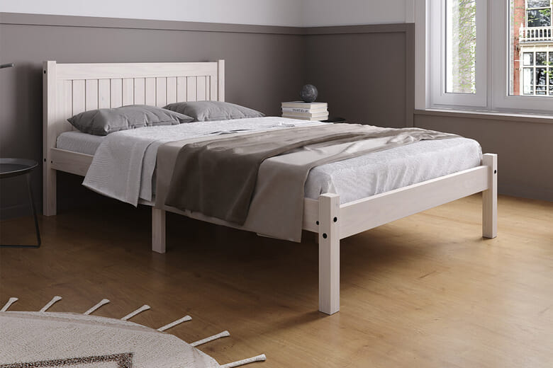 Birlea Rio White Bed, Double