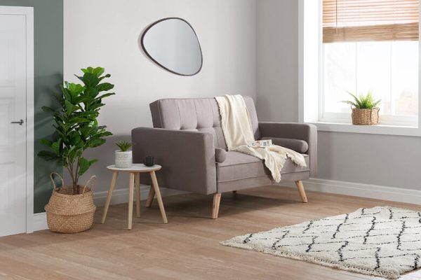 Birlea Ethan Grey Sofa Bed Sofa Bed | Bed Sava
