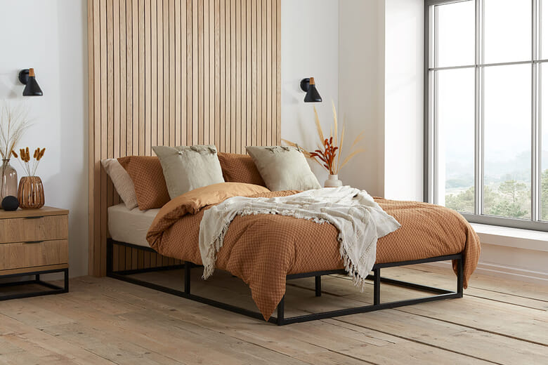 Birlea Soho Black Bed, Double
